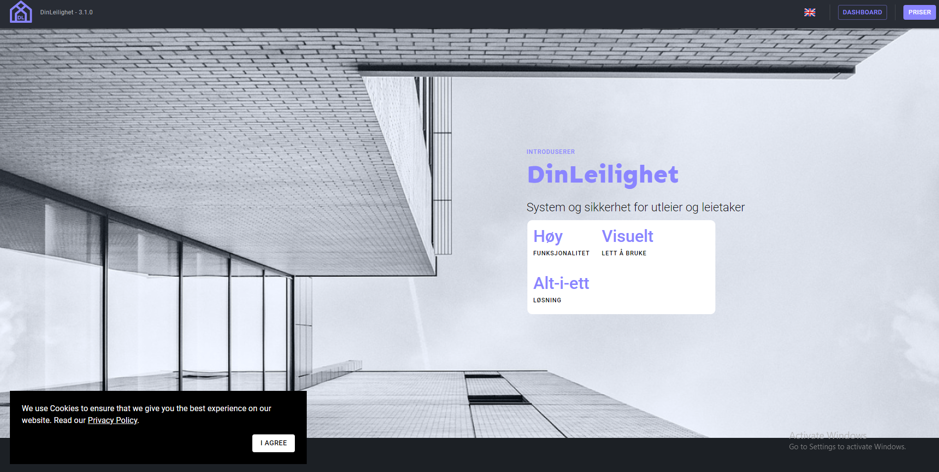 Dinleilighet